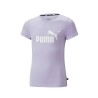 Puma T-shirt Maglia Bambina Ragazza Mezza Manica corta Sportiva Ginnastica Cotone