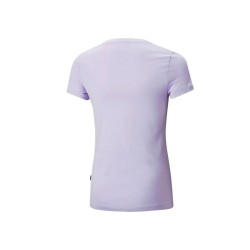 Puma T-Shirt Bambina Ragazza Maglietta Mezza Manica Corta Girocollo Cotone