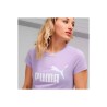 Puma Ess Logo T-Shirt Ragazza Donna Maglia Mezza Manica Corta