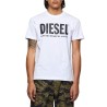 DIESEL T-shirt Uomo Ragazzo Just Logo Regular Fit Cotone Mezza Manica Corta