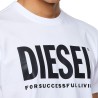 DIESEL T-shirt Uomo Ragazzo Just Logo Regular Fit Cotone Mezza Manica Corta