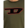 DIESEL Just Division T-Shirt Uomo Ragazzo Cotone Mezza Manica Corta