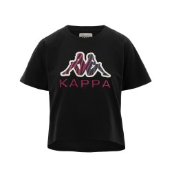 Kappa Logo Edalyn T-Shirt Maglia Girocollo Ragazza Donna Mezza Manica Corta