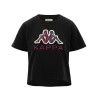 Kappa Logo Edalyn T-Shirt Maglia Girocollo Ragazza Donna Mezza Manica Corta