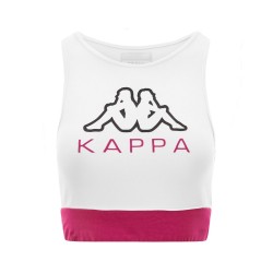 Kappa Logo Eara T-Shirt Top Ragazza Donna Canotta Sportiva