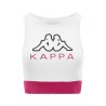 Kappa Logo Eara T-Shirt Top Ragazza Donna Canotta Sportiva