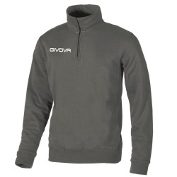 Givova Maglia Tecnica Half Mezza Zip Uomo Ragazzo Sportiva Felpa Pile Ginnastica Allenamento