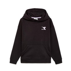 Diadora JB Hoodie Gloss Felpa Cappuccio Bimba Bambina