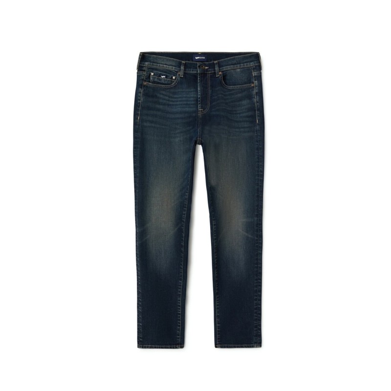 Gas Jeans Albert Simple Rev Uomo Ragazzo Pantalone