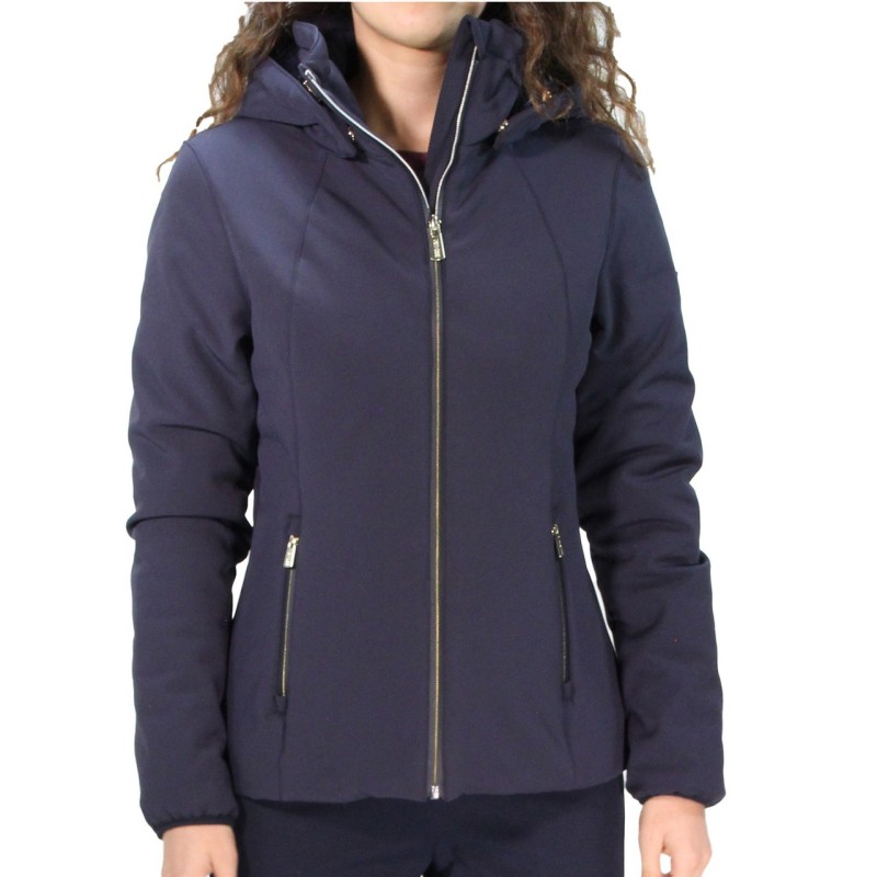 Yes Zee Giubbino Donna Ragazza Zip Intera Cappuccio