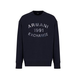 Armani Exchange Felpa Girocollo Uomo Ragazzo