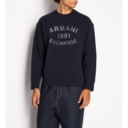 Armani Exchange Felpa Girocollo Uomo Ragazzo