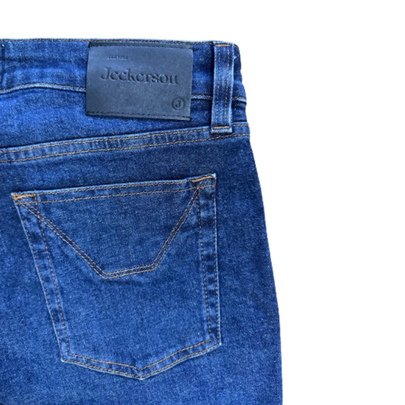 Jeckerson Jeans Slim Uomo Ragazzo Pantalone