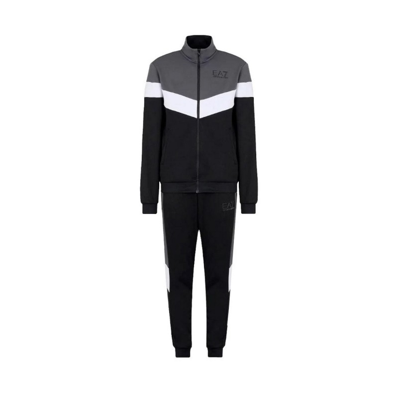 EA7 Emporio Armani Tuta Zip Intera Acetata Uomo Ragazzo