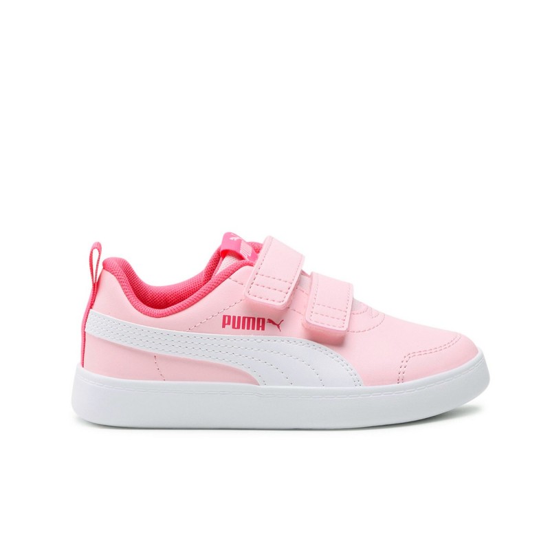 Puma Courtflex Scarpa Sportiva Bimba Bambina Ginnastica Strappi